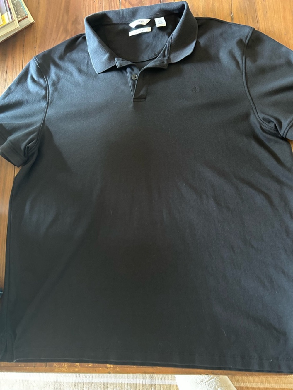 Calvin Klein Men’s Black Liquid Touch Polo